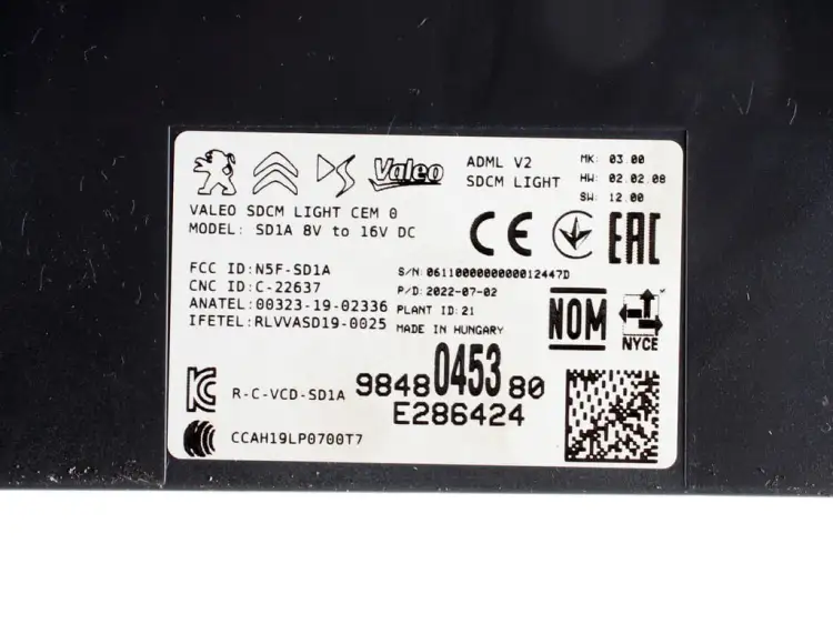 MODUŁ KOMFORTU SMART KEYLESS 5