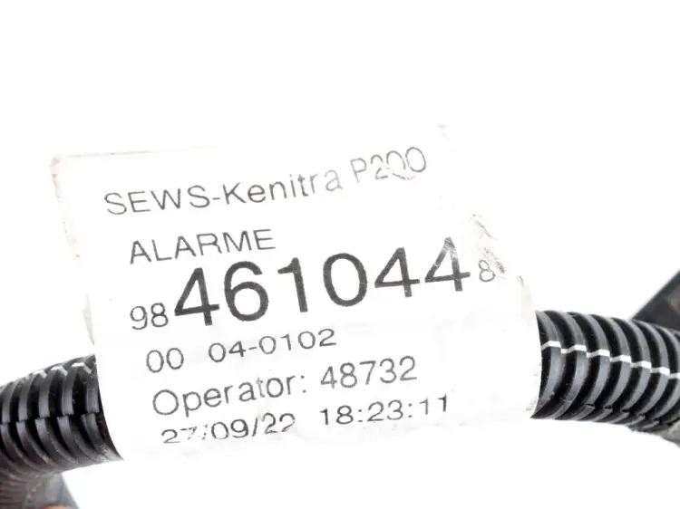 WIĄZKA ELEKTRYCZNA ALARMU 4