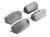 ZESTAW KLOCKÓW HAMULCOWYCH TYLNYCH