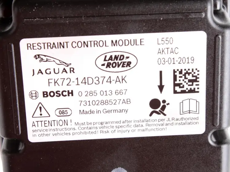 MODUŁ PODUSZEK POWIETRZNYCH AIRBAG 5
