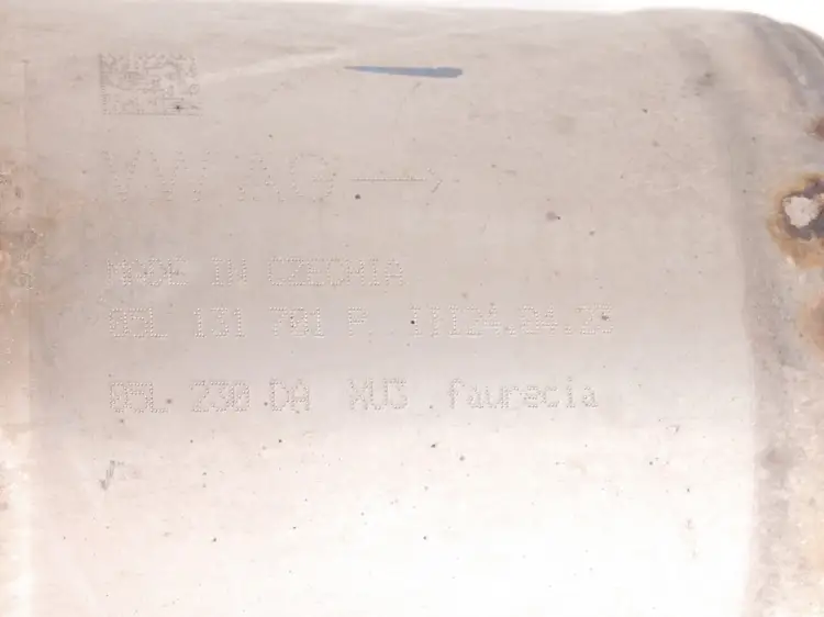 KATALIZATOR FILTR CZĄSTEK STAŁYCH DPF 2